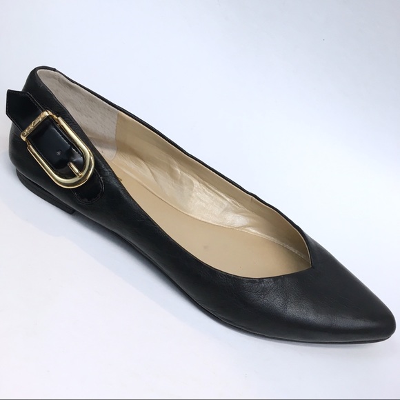 Marc Fisher Shoes - MARC FISHER MANETTE BLACK FLATS Size 8M